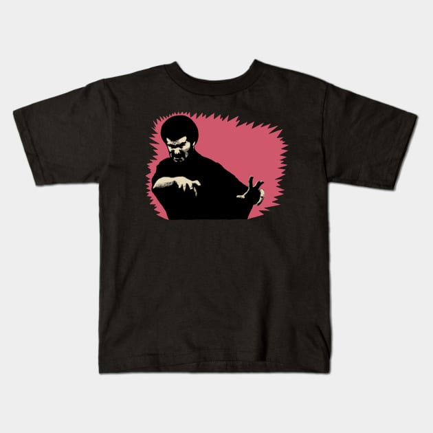 Count Dante Kids T-Shirt by joshthecartoonguy